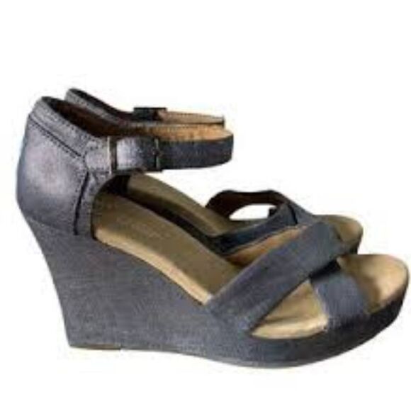 BRAND NEW WEDGE STYLE OPEN TOE ANKLE STRAP WOMEN"S SANDAL - Picture 10 of 16